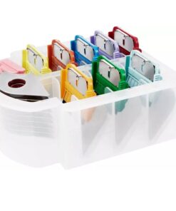 Snap-on stainless steel comb set