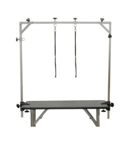 RTERO TABLE WITH DOUBLE BAR 